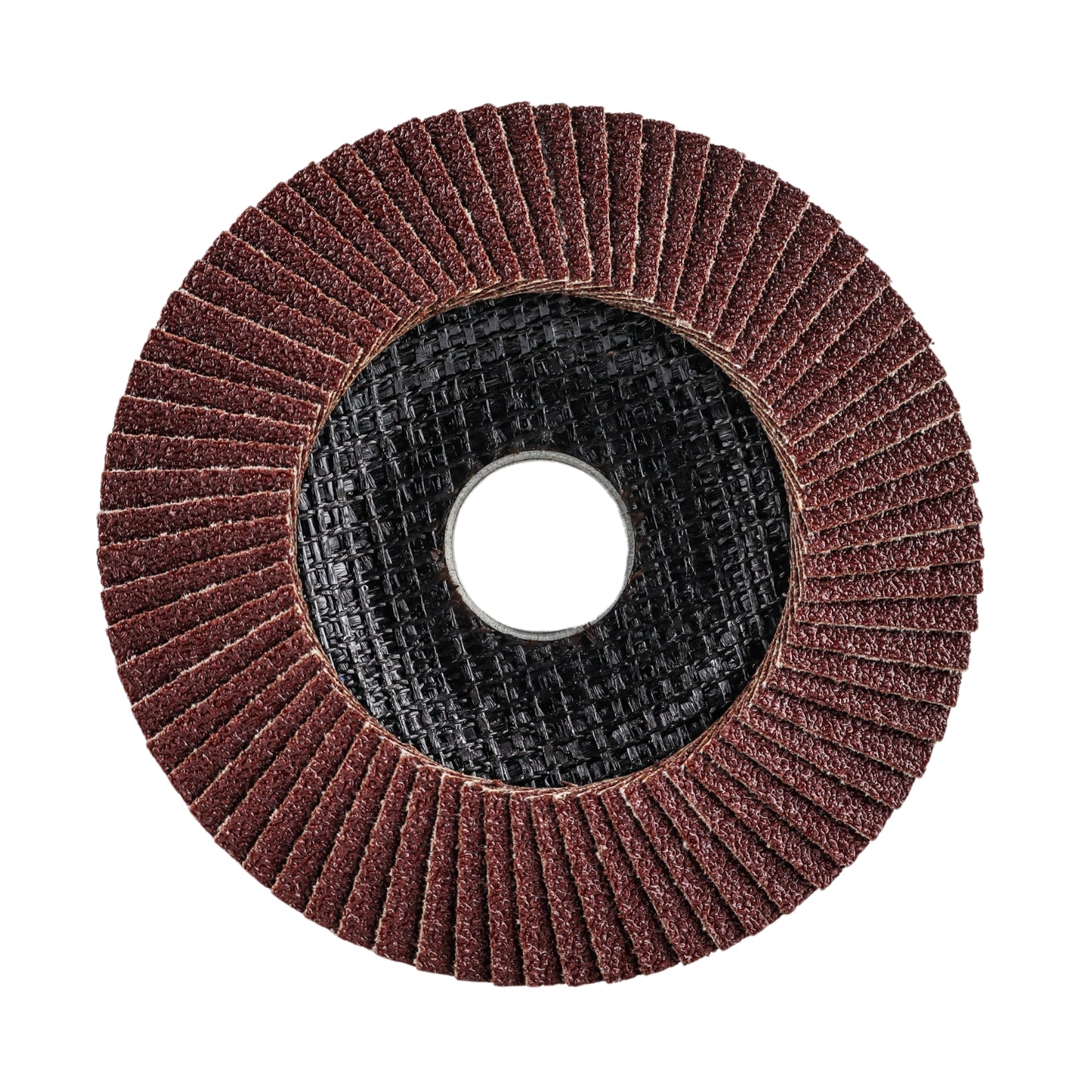 Premium Aluminum Oxide Flap Disc 4-1/2"x7/8" Type 27, 80 Grit - 10 Pack