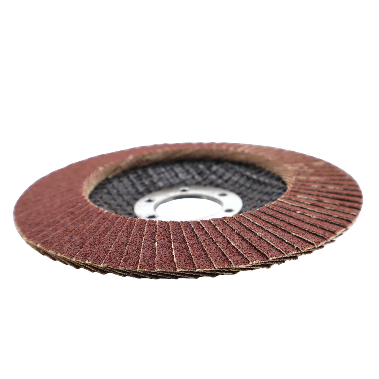 Premium Aluminum Oxide Flap Disc 4-1/2"x7/8" Type 29, 120 Grit - 10 Pack