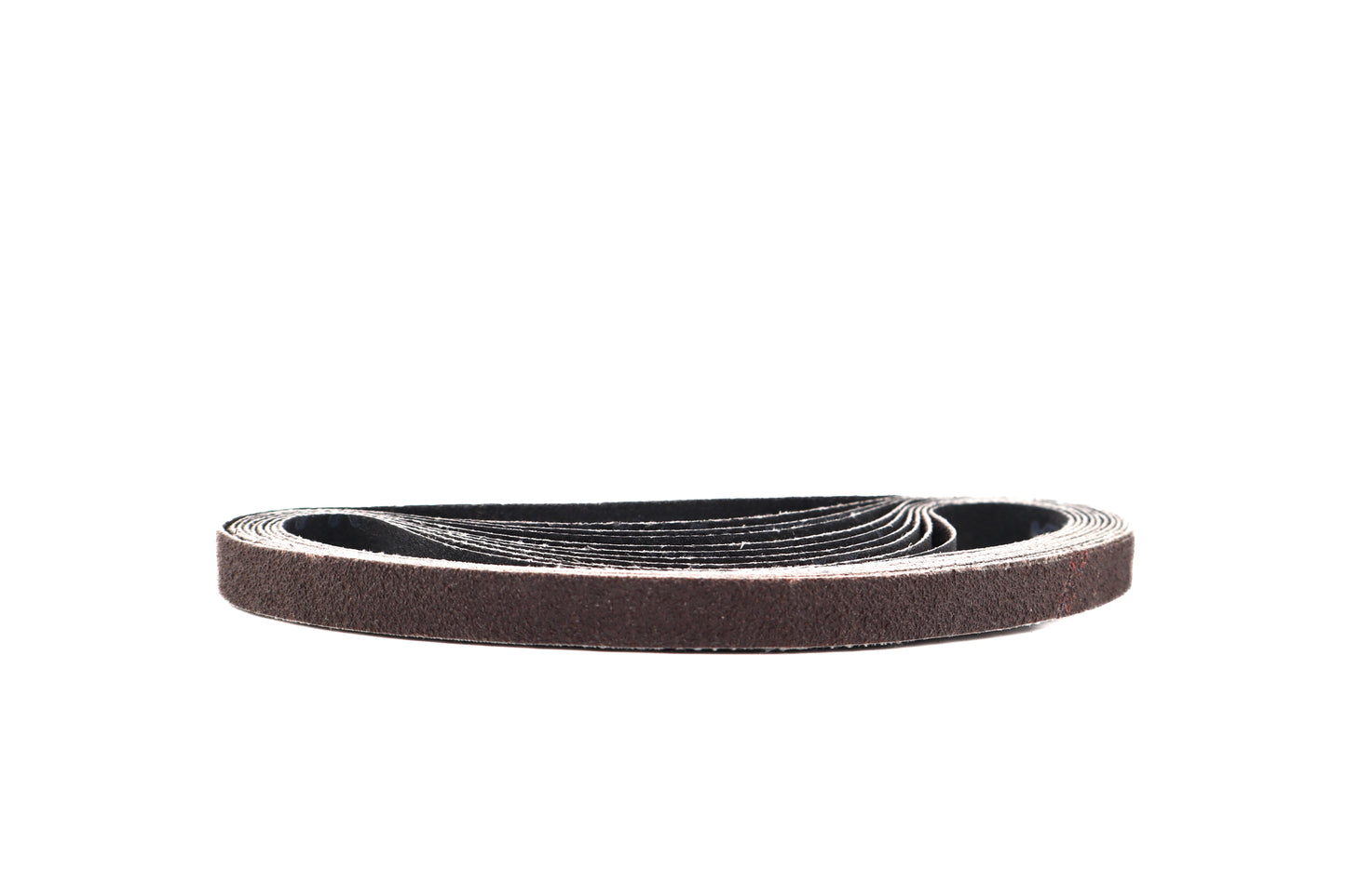 10 Pack 1/2 x 18 Inch Sanding Belts, Heavy-Duty Aluminum Oxide 60 Grit